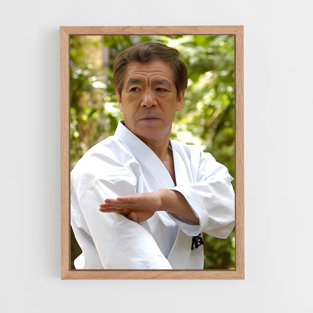 Poster Maître des Bois – affiche Karaté (vue 4)